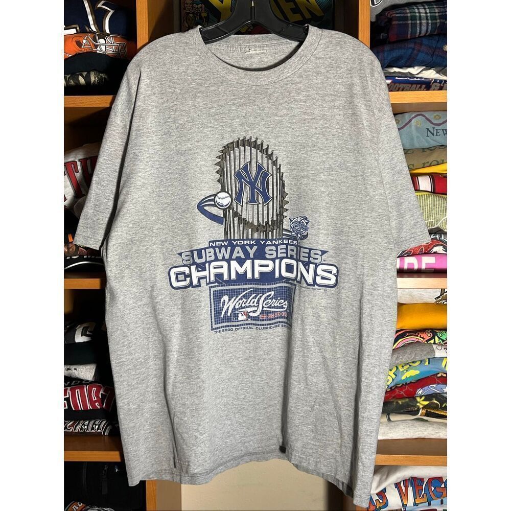 SOLD Vintage MLB New York Yankees Subway Series World Series Tee